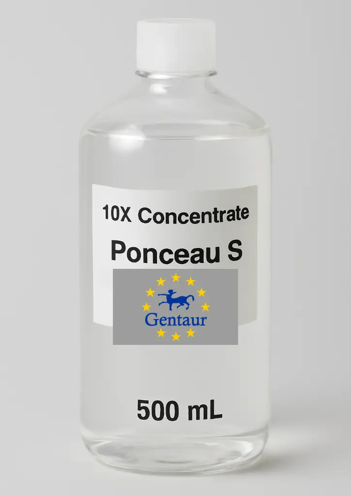 Soluzione colorante proteica Ponceau S concentrata 10X